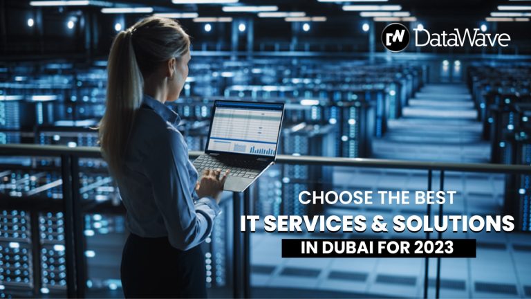IT professionals performing routine network maintenance in Dubai office